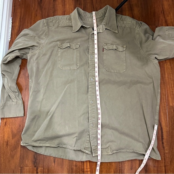 Levis Vintage Western Button Up Shirt Size XXL - Picture 8 of 9